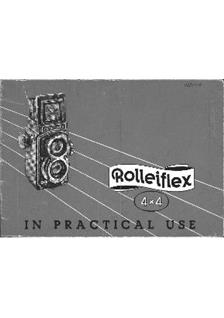 Rollei Rolleiflex 4x4 manual. Camera Instructions.